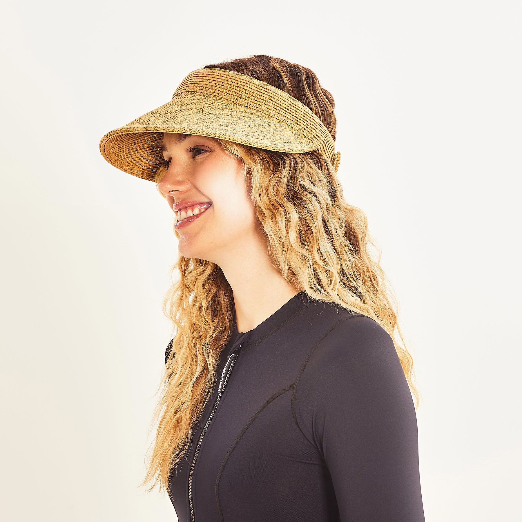 Visera UV con protección solar Brunei - Trigo