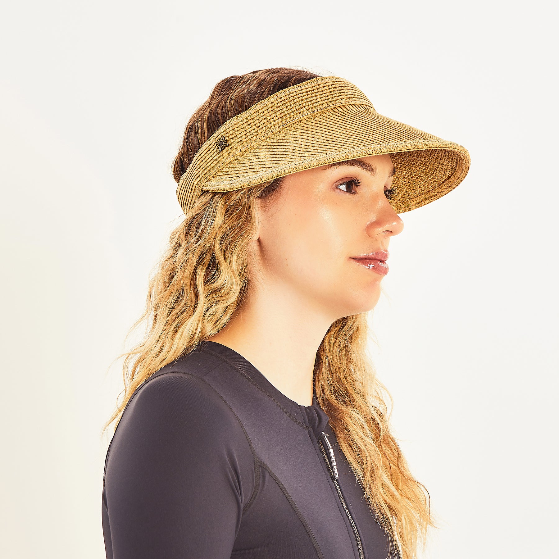 Visera UV con protección solar Brunei - Trigo