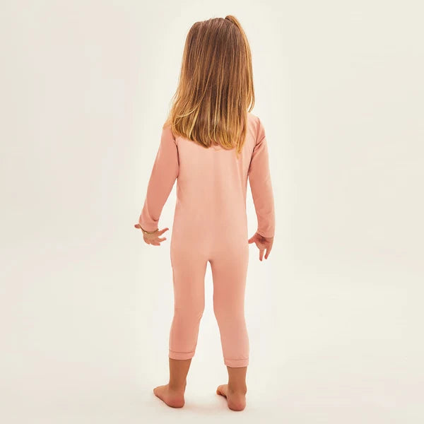 Enterizo UV con protección solar Baby - Rosa