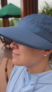 Visera UV con protección solar Niza - Marino