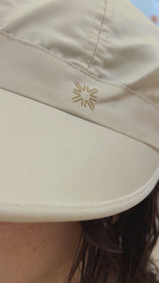 Visera UV con protección solar Niza - Arena