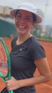 Visera UV con protección solar Niza - Blanco