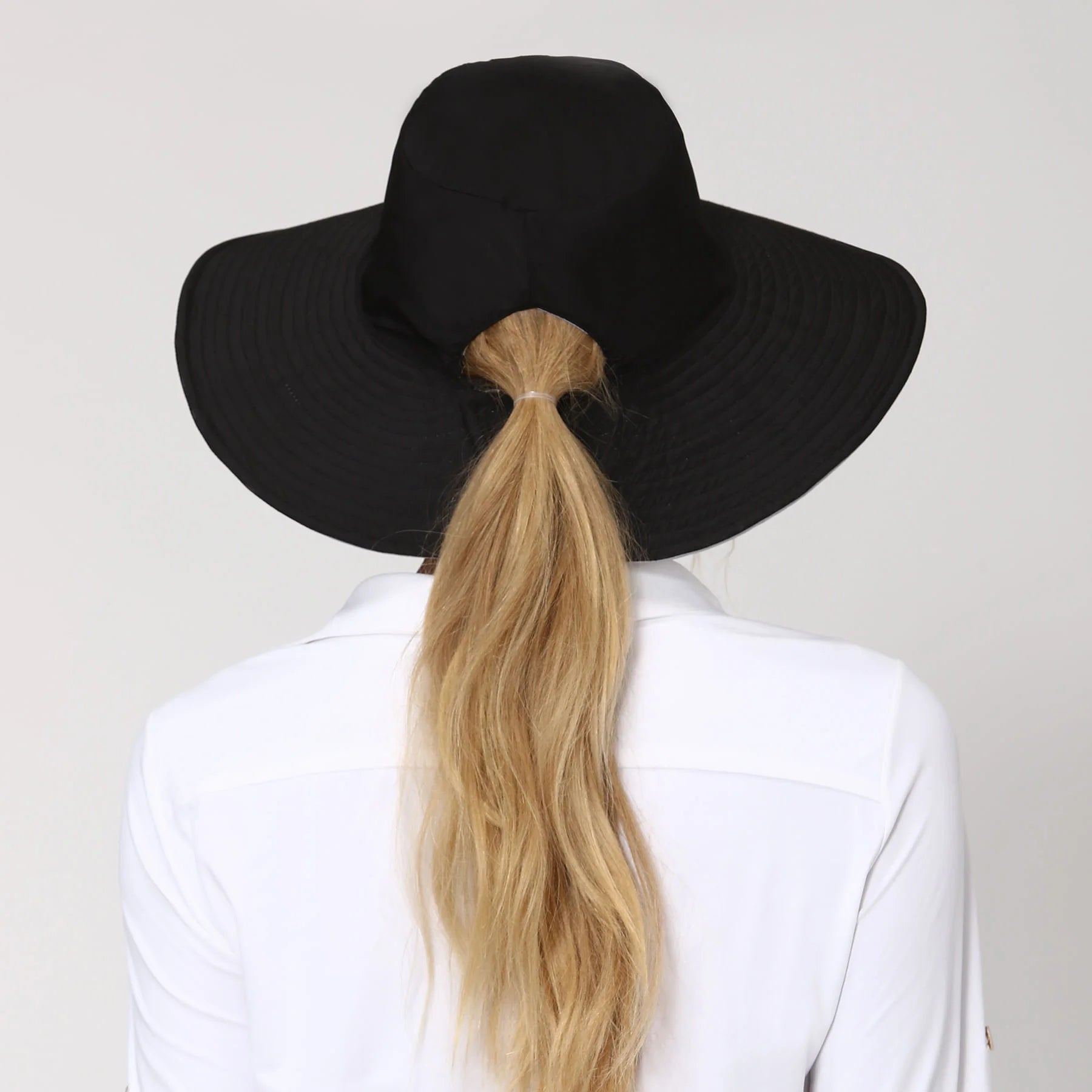 Sombrero Reversible San Diego Gris/Negro - UV LINE