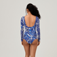 Ropa de Baño Bianca Fiori  Azul