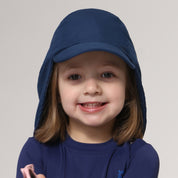 Gorra UV Legionario con protección solar Basic Kids - Marino