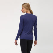 Camiseta UV femenina con protección solar Uvpro - Marino