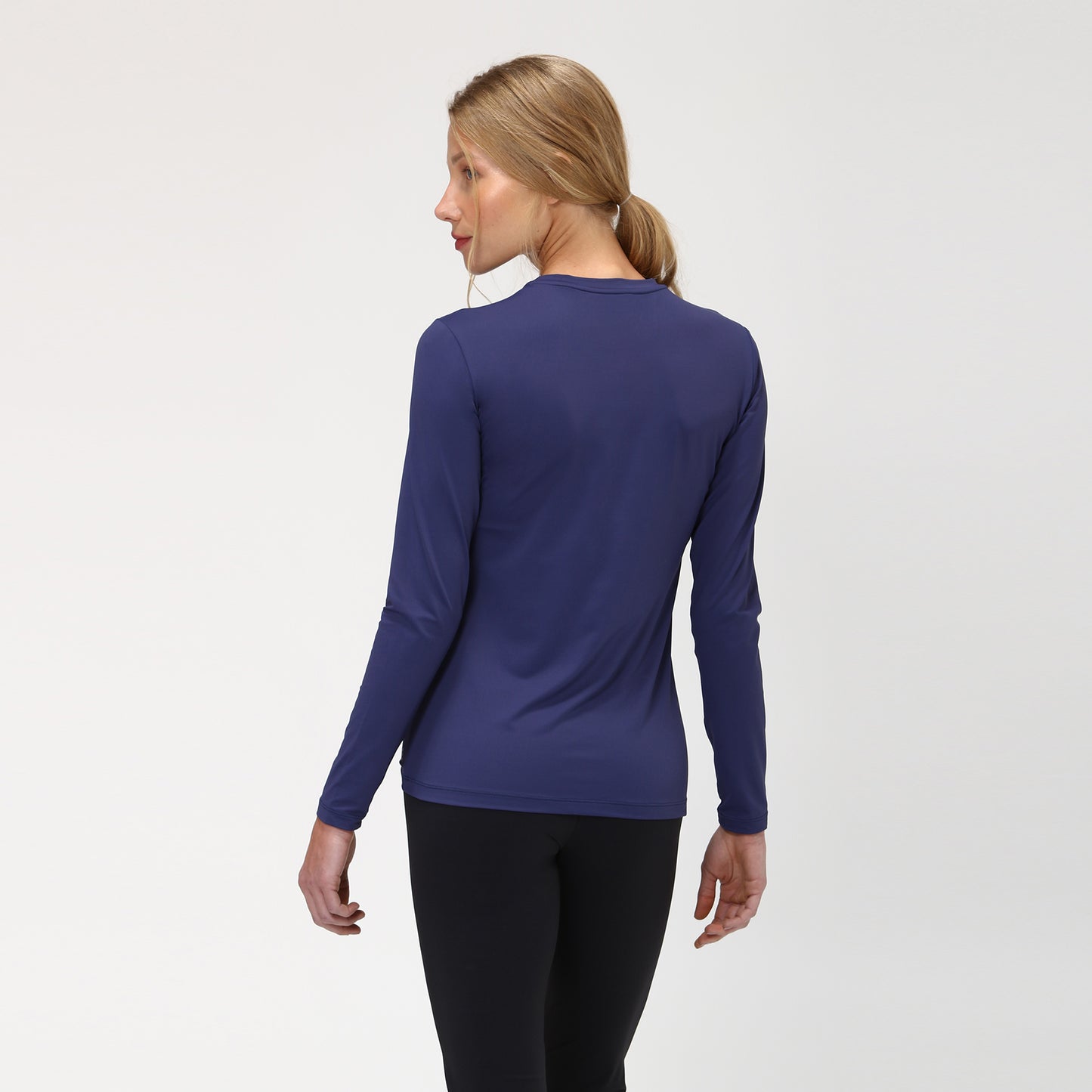 Camiseta UVPro Femenina marino UV LINE