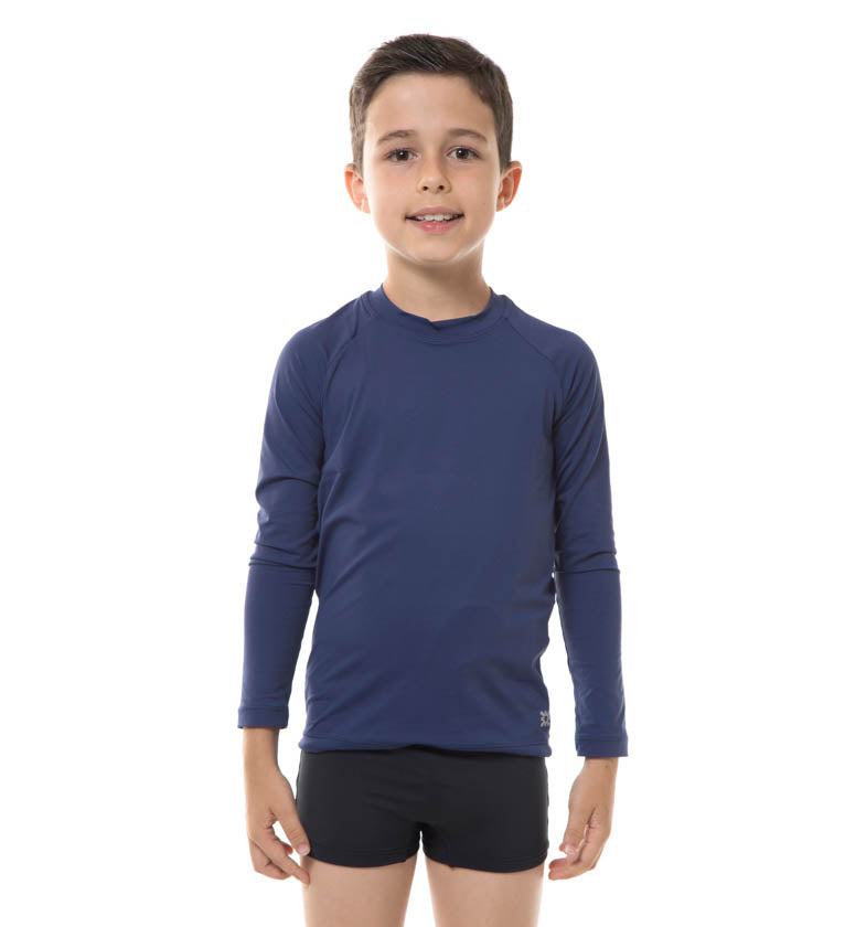 Polo UV PRO Infantil Marino