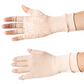 Guantes Beige medio dedos largos